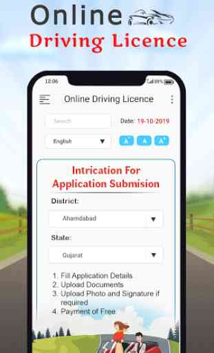 Driving License Online Apply 4