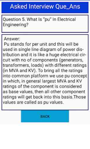 Electrical Engineering Interview Question Answer 3