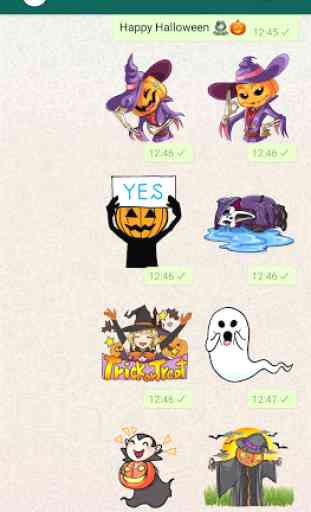 Halloween Stickers for WhatsApp, WAStickerApps 3