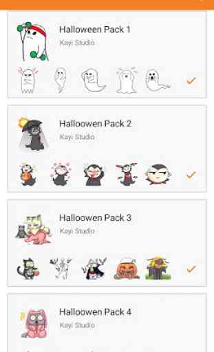 Halloween Stickers for WhatsApp, WAStickerApps 4