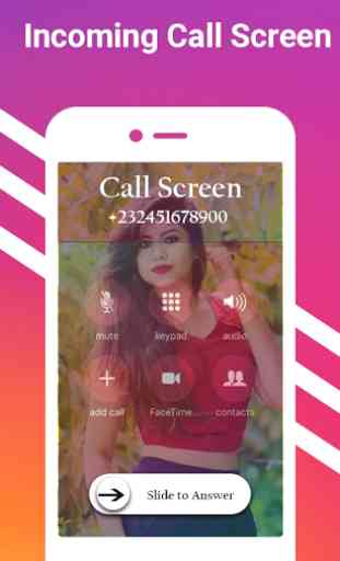 i Call Phone Screen Slide to Answer Call Theme 1