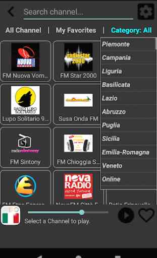 Italy Radio Station 3