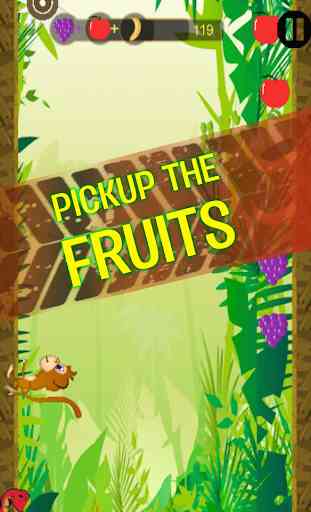 Jungle Monkey Run Adventure - Banana Game 1