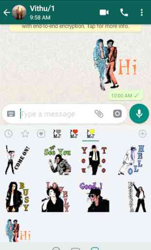 Michael Jackson WhatsApp Stickers Free 2