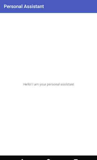 Personal Assistant 1