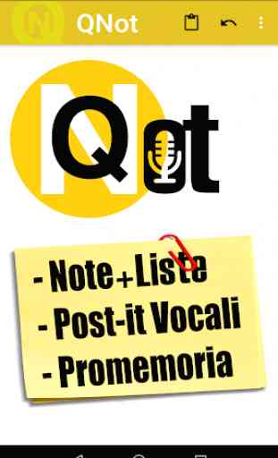 QNot - Note & Promemoria 1