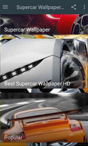 Supercar Wallpaper HD 3