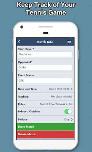 Tennis Match Tracker 1