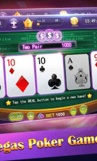 video poker - new casino card poker games free 3