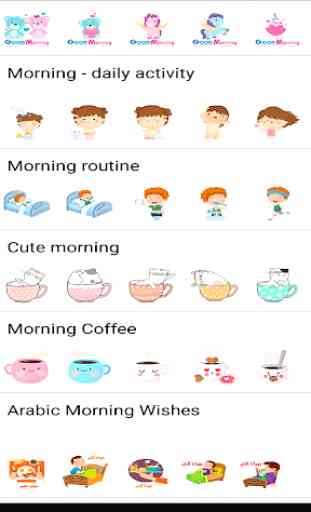 WAStickerApps Morning Stickers 3