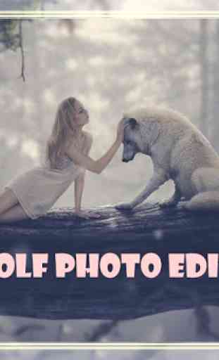 Wolf Photo Editor: Wolf Photo Frame 4