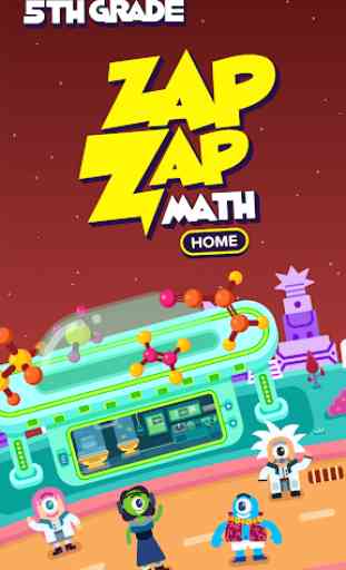 5th Grade Math: Fun Kids Games - Zapzapmath Home 1