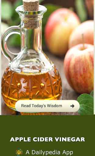 Apple Cider Vinegar Daily 1