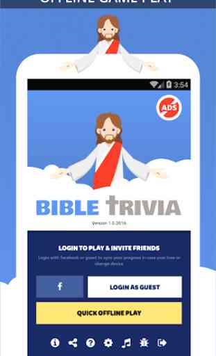 Bible Trivia Quiz Game -  Free 1