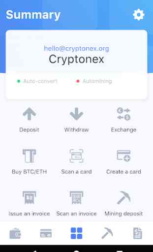 Cryptonex & Bitcoin Wallet. Buy, exchange crypto 2