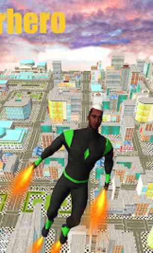 Flying superhero crime simulator: Vegas mafia game 2