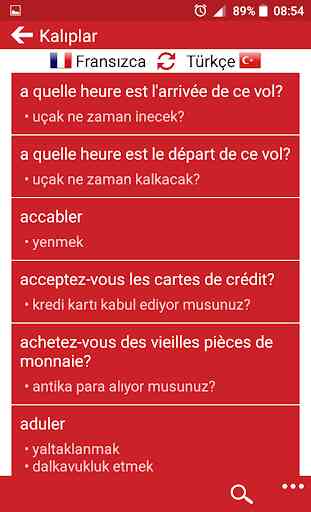 French - Turkish : Dictionary & Education 3