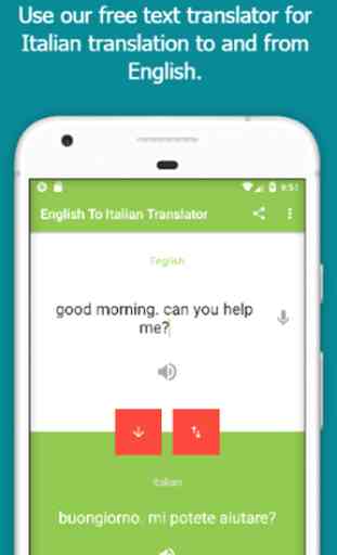 Italiano - Inglese  Inglese-Italiano Traduttore 2