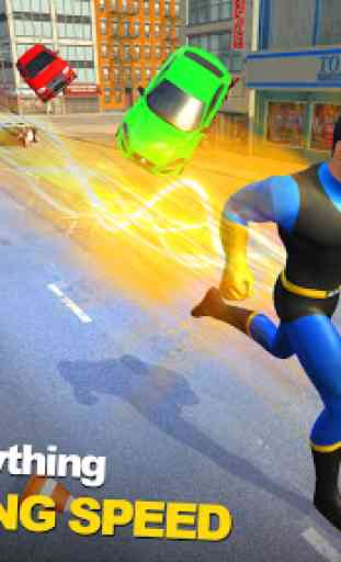 Light Speed Hero City Crime - Superhero Games 1