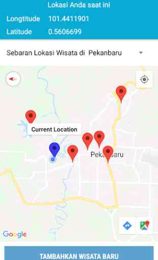 Map Wisata Riau 2