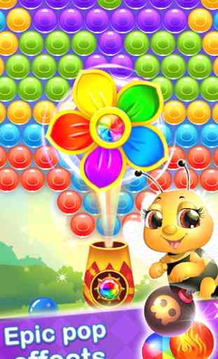 New Farm Bubble Shooter Bee Adventure 2