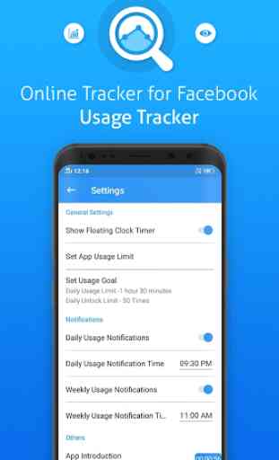 Online Tracker for Facebook - Online usage tracker 1