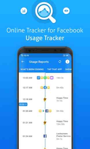 Online Tracker for Facebook - Online usage tracker 4