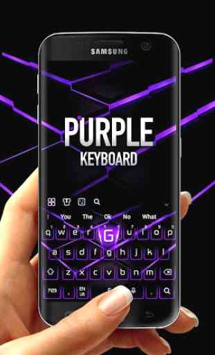 Purple Keyboard 1