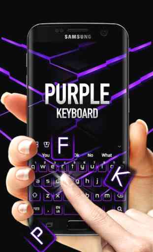 Purple Keyboard 2