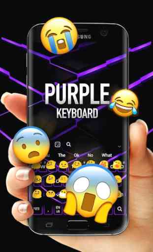 Purple Keyboard 3