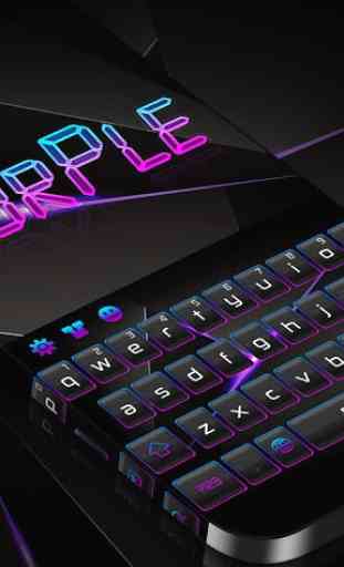 Purple Keyboard 2
