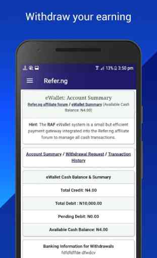 Refer.ng, referral based online make money app 1