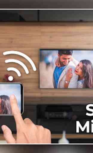 Screen Stream Mirroring With TV - Wifi Display 4