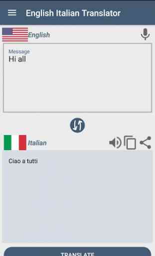 Traduttore italiano inglese con modalità offline 1