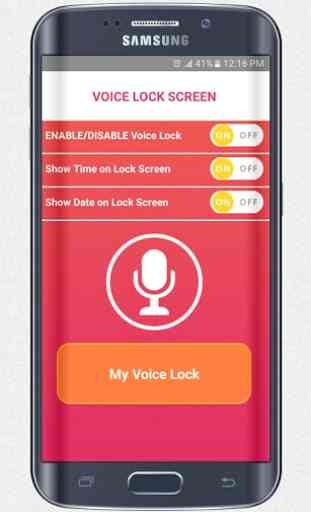 Voice Screen Lock - Voice Lock 2