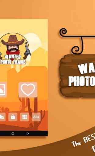 Wanted Photo Frame 2