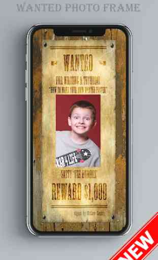 Wanted Photo Frame / Wanted Photo Editor 4