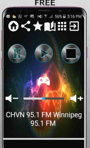 CHVN 95.1 FM Winnipeg 95.1 FM CA App Radio Free Li 1