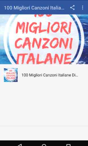 100 Migliori Canzoni Italiane Di Sempre 2