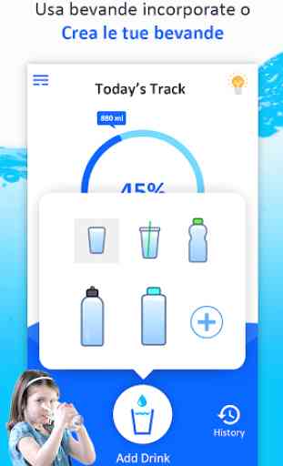 acqua Promemoria - acqua Tracker & Potabile 2
