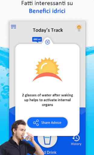 acqua Promemoria - acqua Tracker & Potabile 4