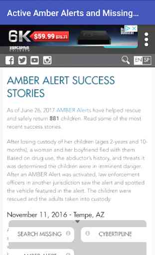 Amber Alert and Missing Kids 3