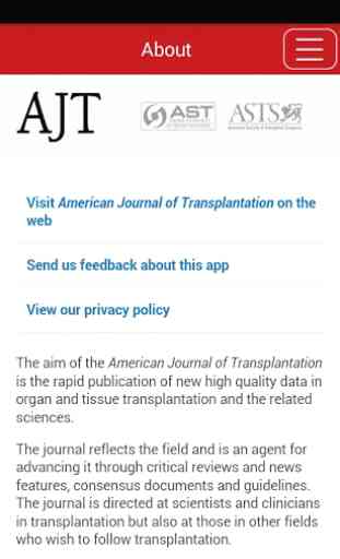 American Jnl Transplantation 1