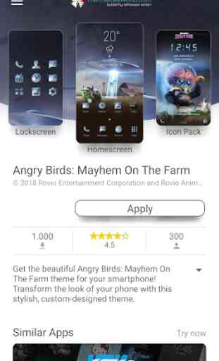 Angry Birds: Mayhem On The Farm Theme 2