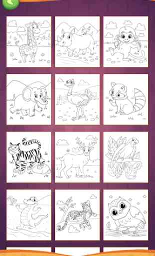 Animals Coloring Book for Creative Kids 1