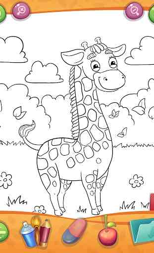 Animals Coloring Book for Creative Kids 4