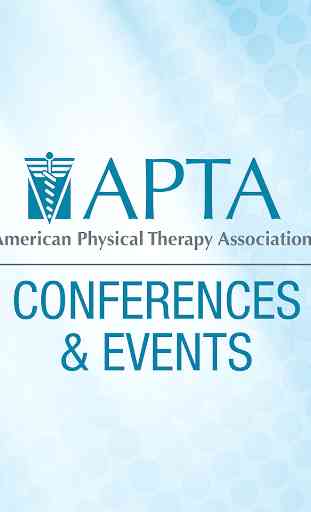 APTA Conferences & Events 1