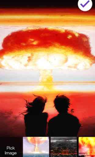 Atomic Bomb Explosion Lock Screen 3