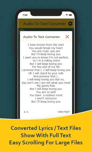 Audio To Text Converter - Instant Lyrics From Song 4