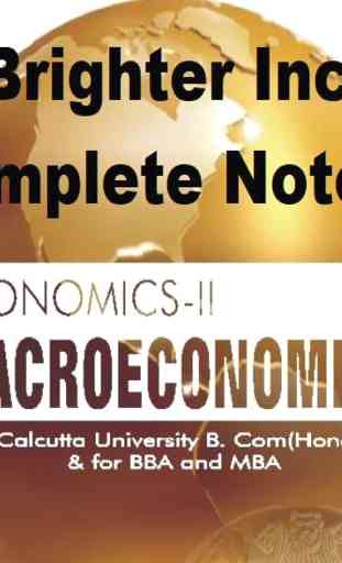 B.Com Economics (Macroeconomics)II 2